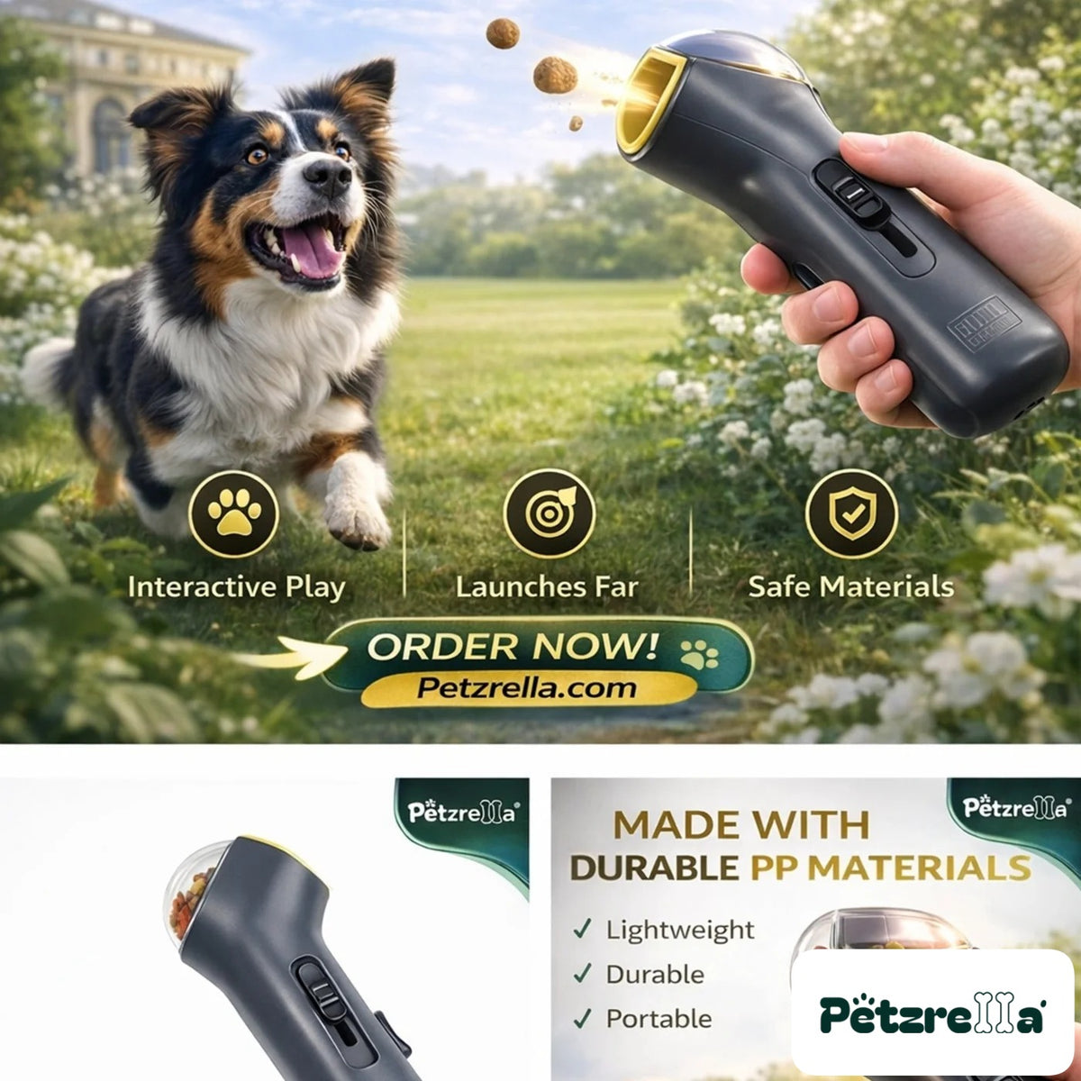 Petzrella Interactive Treat Launcher for Dogs – view 3