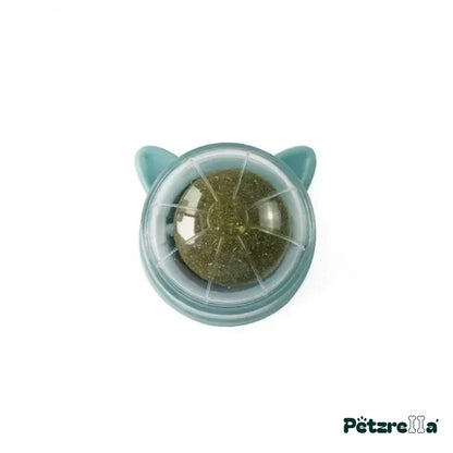Petzrella Natural Catnip Dental Chew Toy Set for Indoor Cats – Grey Blue