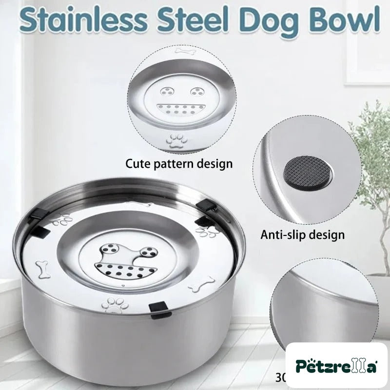 Petzrella No-Spill Floating Pet Water Bowl – view 2