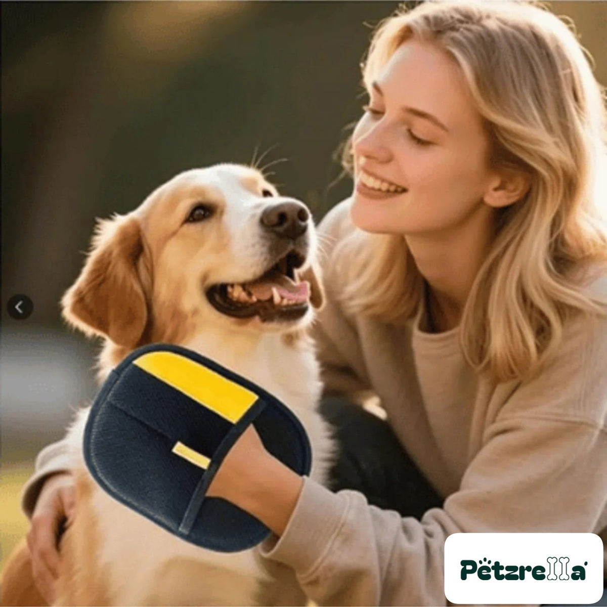 Petzrella Pet Hair Removal Gloves for Cats & Dogs – view 3