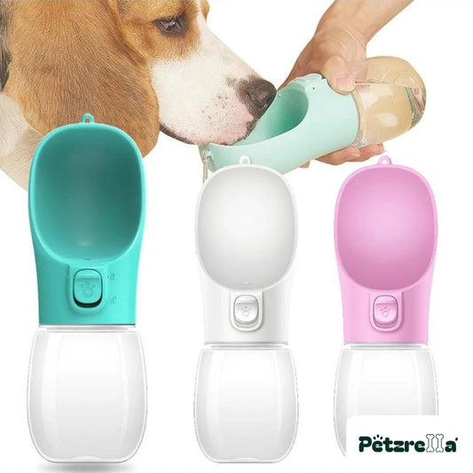 Petzrella Portable Pet Water Bottle for Dogs