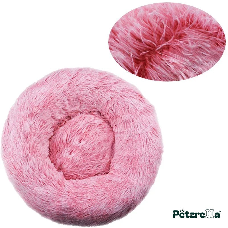 Petzrella Round Plush Pet Bed – 9 / 50cm