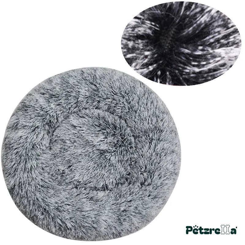 Petzrella Round Plush Pet Bed – 7 / 70cm