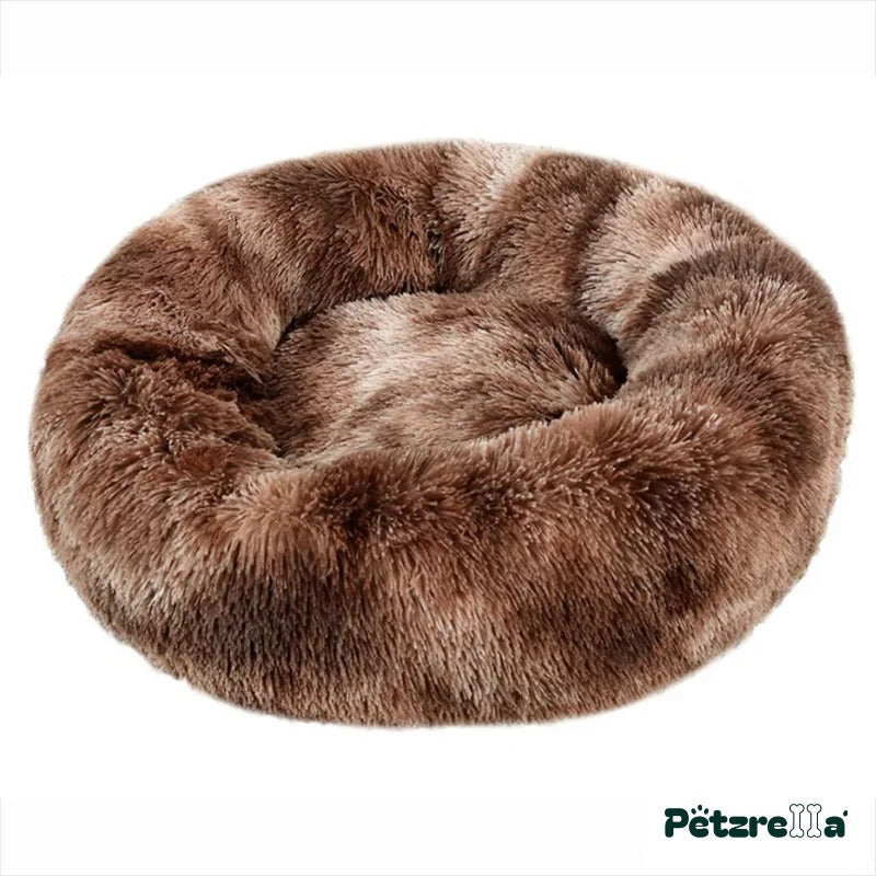 Petzrella Round Plush Pet Bed – 11 / 70cm
