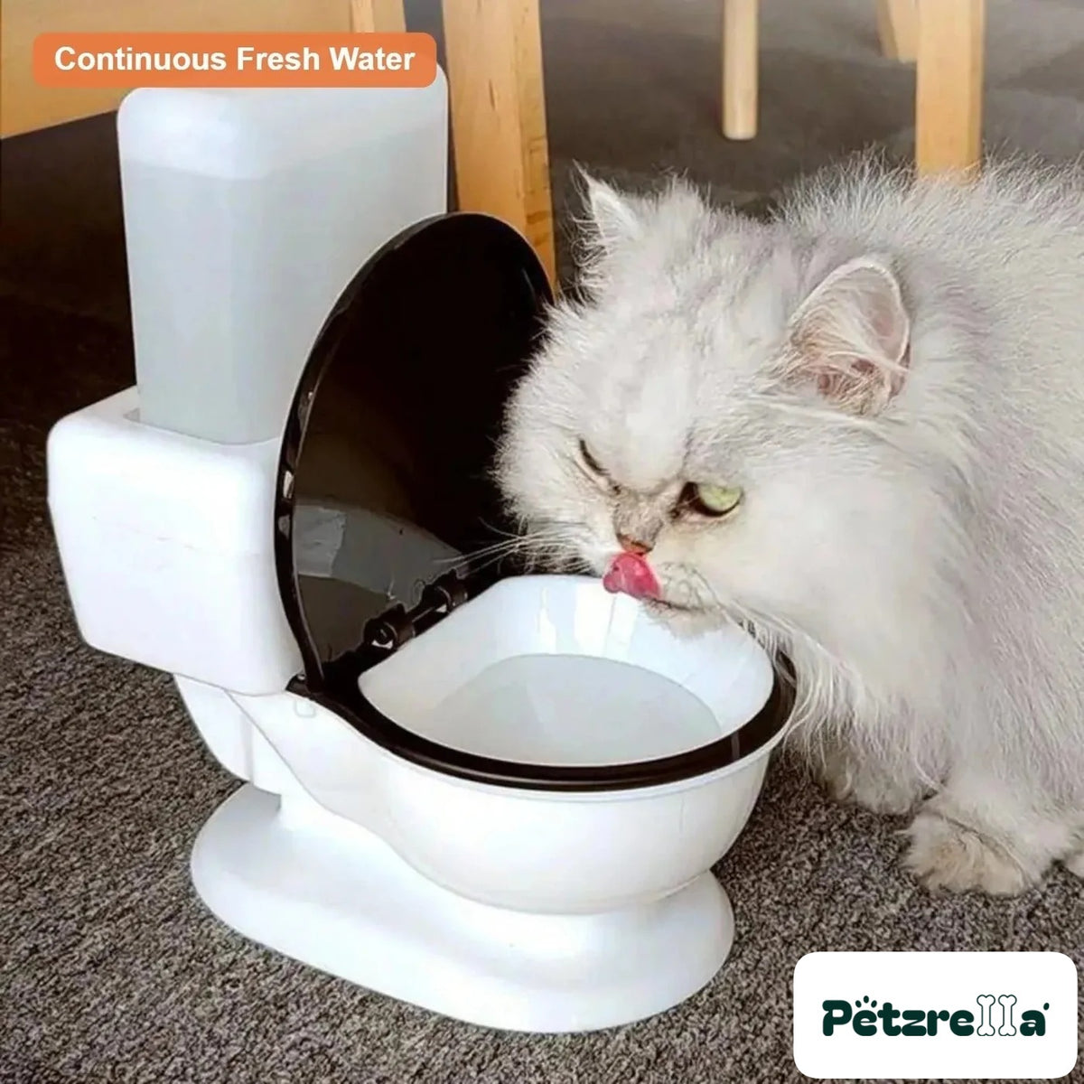 Petzrella Royal Refresh Cat Toilet Water Dispenser – view 2