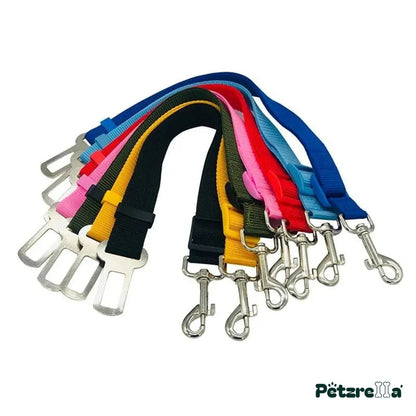 Petzrella Safe Travel Seatbelt Leash – Gray