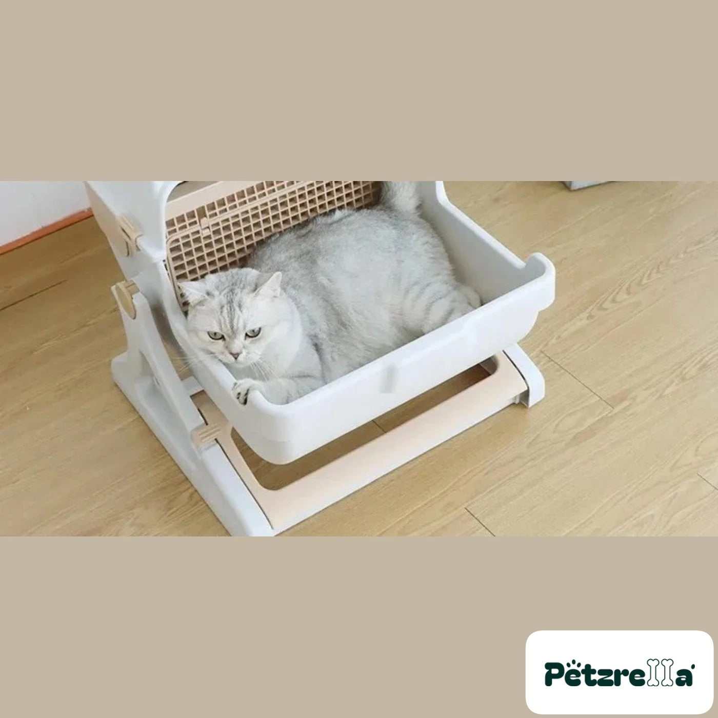 Petzrella Semi-Automatic Self-Cleaning Cat Litter Box – view 3