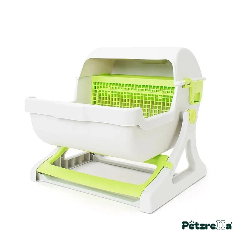 Petzrella Semi-Automatic Self-Cleaning Cat Litter Box – style 2