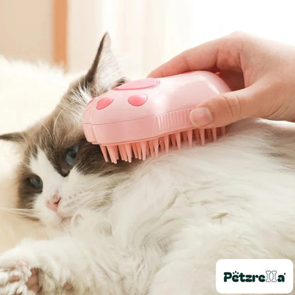 Petzrella Steam-Soothe 3-in-1 Cat Steam Brush – view 3