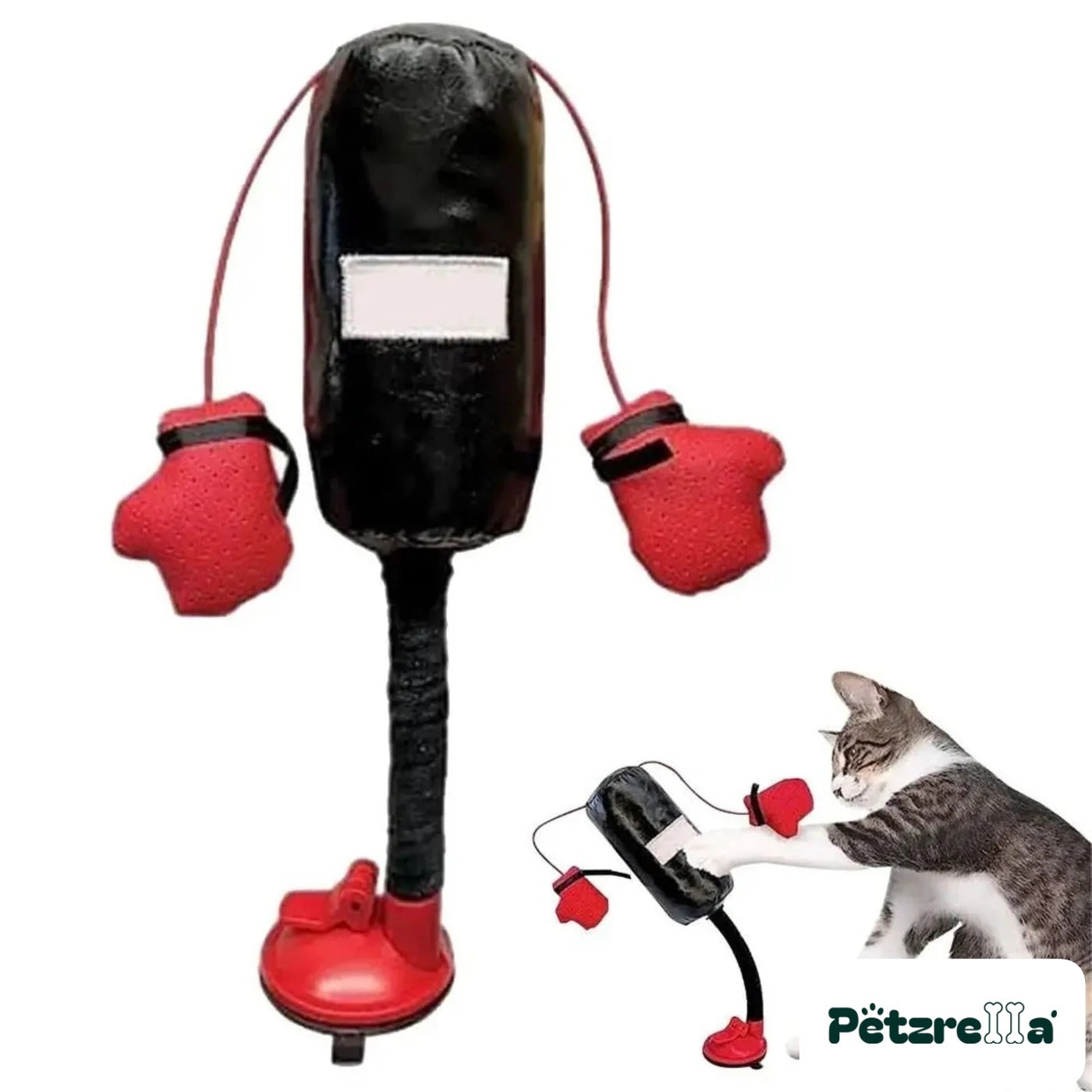Petzrella Suction Cup Boxing Toy for Cats – view 4