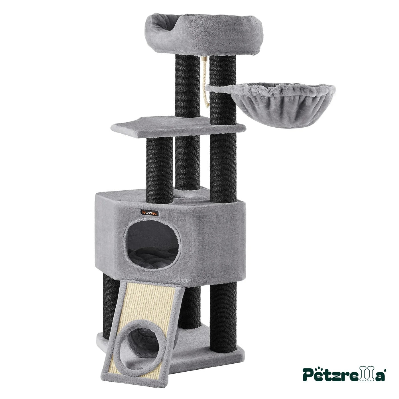 Petzrella XL Cat Tree Tower – Multi-Level Scratching Post