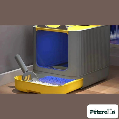 Petzrella XL Enclosed Cat Litter Box – view 2