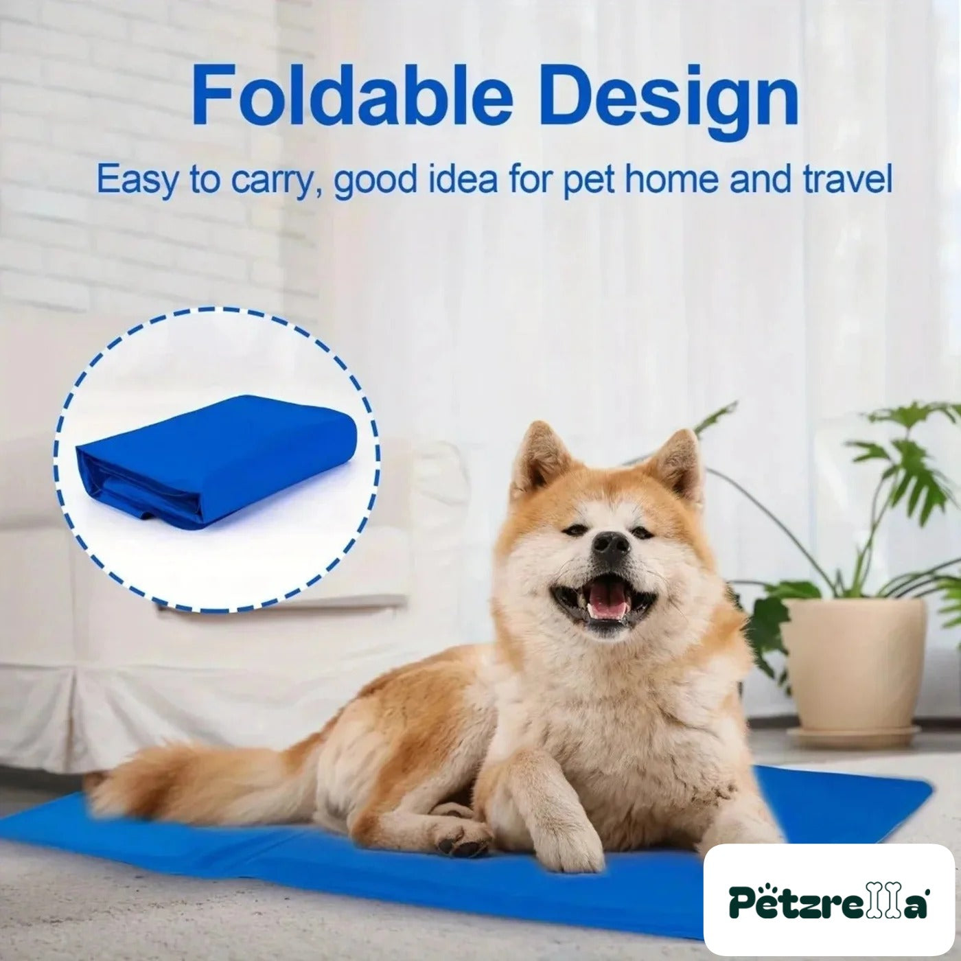 Petzrella Summer Gel Cooling Mat for Dogs & Cats – view 3