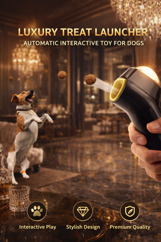Interactive Treat Launcher – Active Play & Reward for Dogs